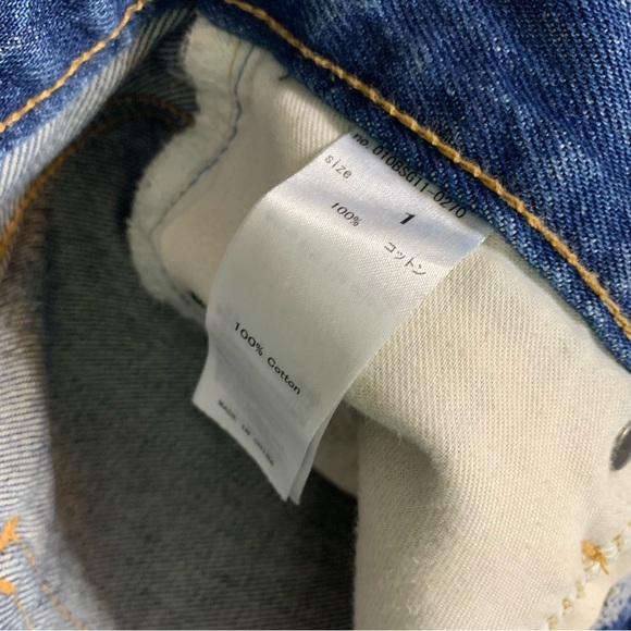 Moussy Rolled Cuff Denim Jean Shorts Size Small - Picture 7 of 8